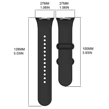 Сменный силиконовый браслет для умных часов OFBK, мягкий ремешок, регулируемый браслет для быстросъемного ремешка smart band 8.