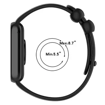 Умный силиконовый ремешок, Новые сменные Аксессуары для часов, браслет для часов, браслет для смарт-часов Xiaomi Band 8 Pro