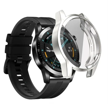 Чехол из ТПУ, прочная всесторонняя защита, высококачественная модная точная посадка, инновационные Huawei Watch Gt 2 46 мм, легко устанавливаемые, мягкие